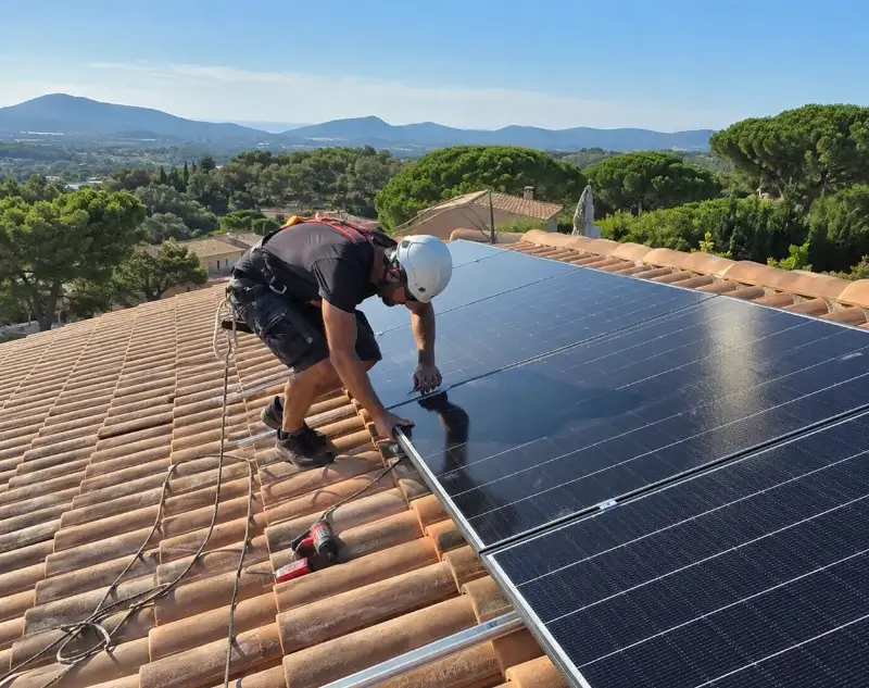 Installateur panneaux solaires Brignoles — pose photovoltaïque sur toiture