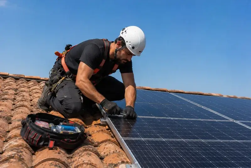 Maintenance et monitoring de panneaux solaires à Brignoles