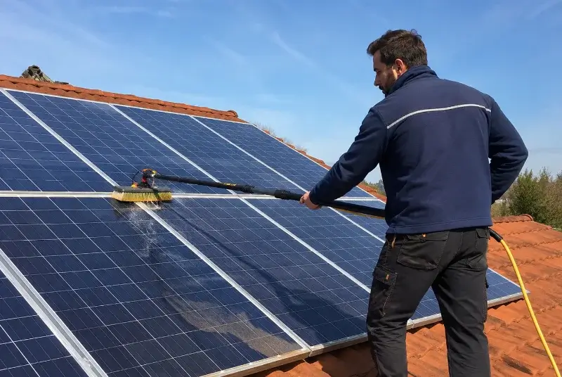 Nettoyage et entretien de panneaux solaires à Brignoles
