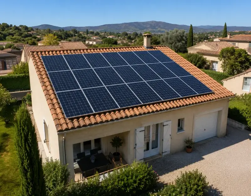 Prime à l'autoconsommation panneaux solaires Brignoles — aide financière de l'État